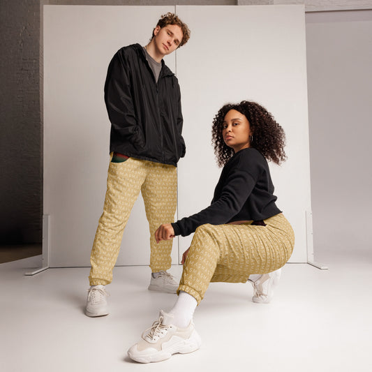 MÁS BY ANDREEA SIMON Bold Style Unisex Track Pants - Sand Collection