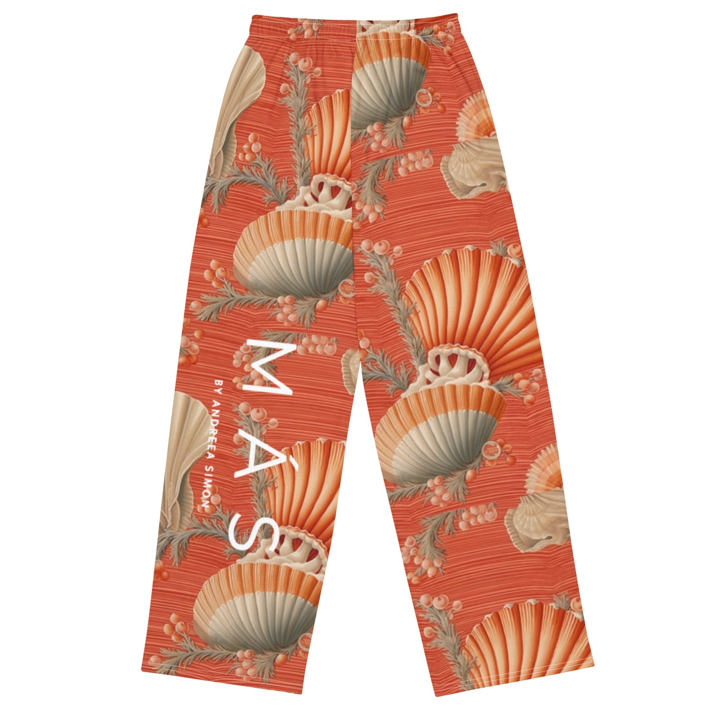 All-over print unisex wide-leg pants