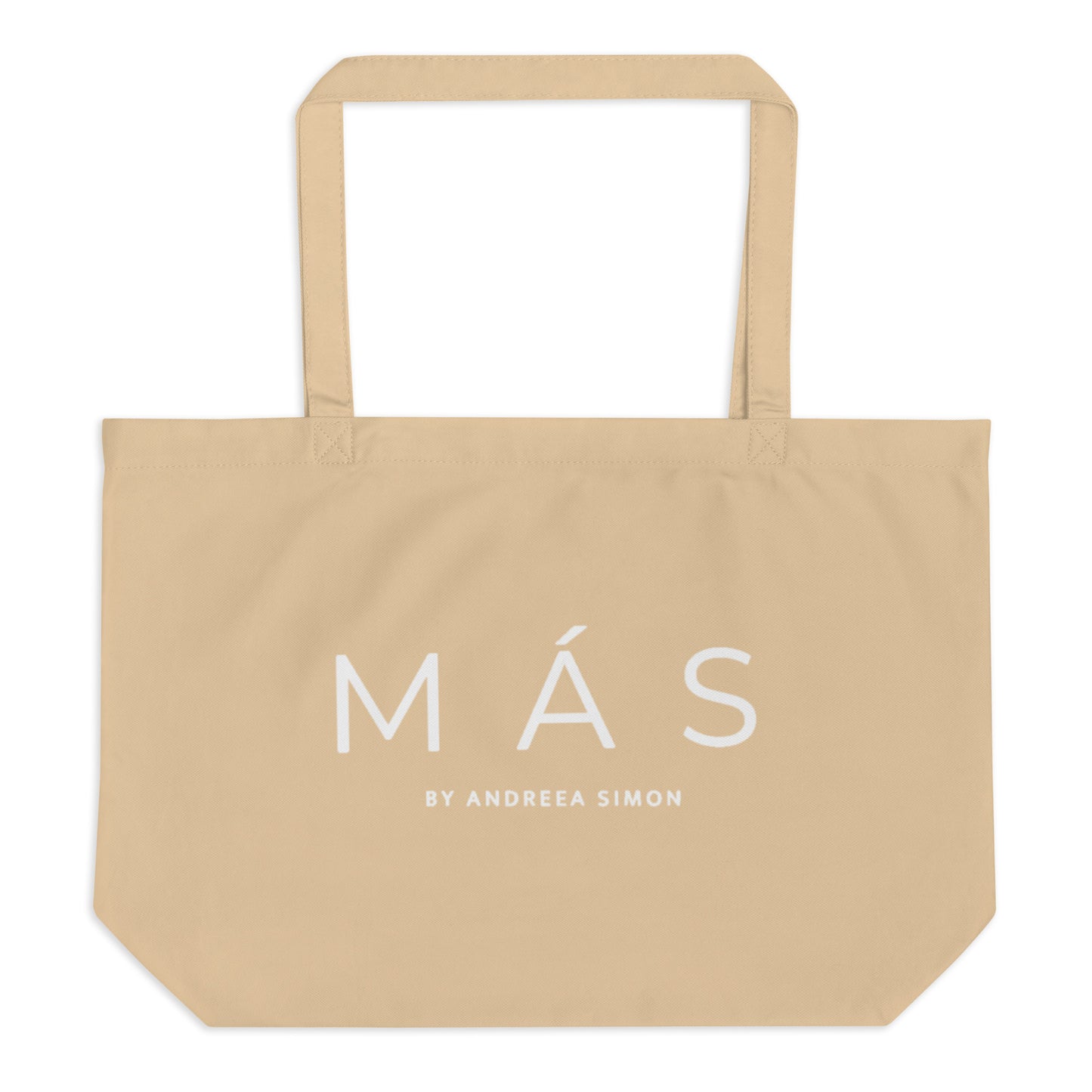 Large organic tote bag